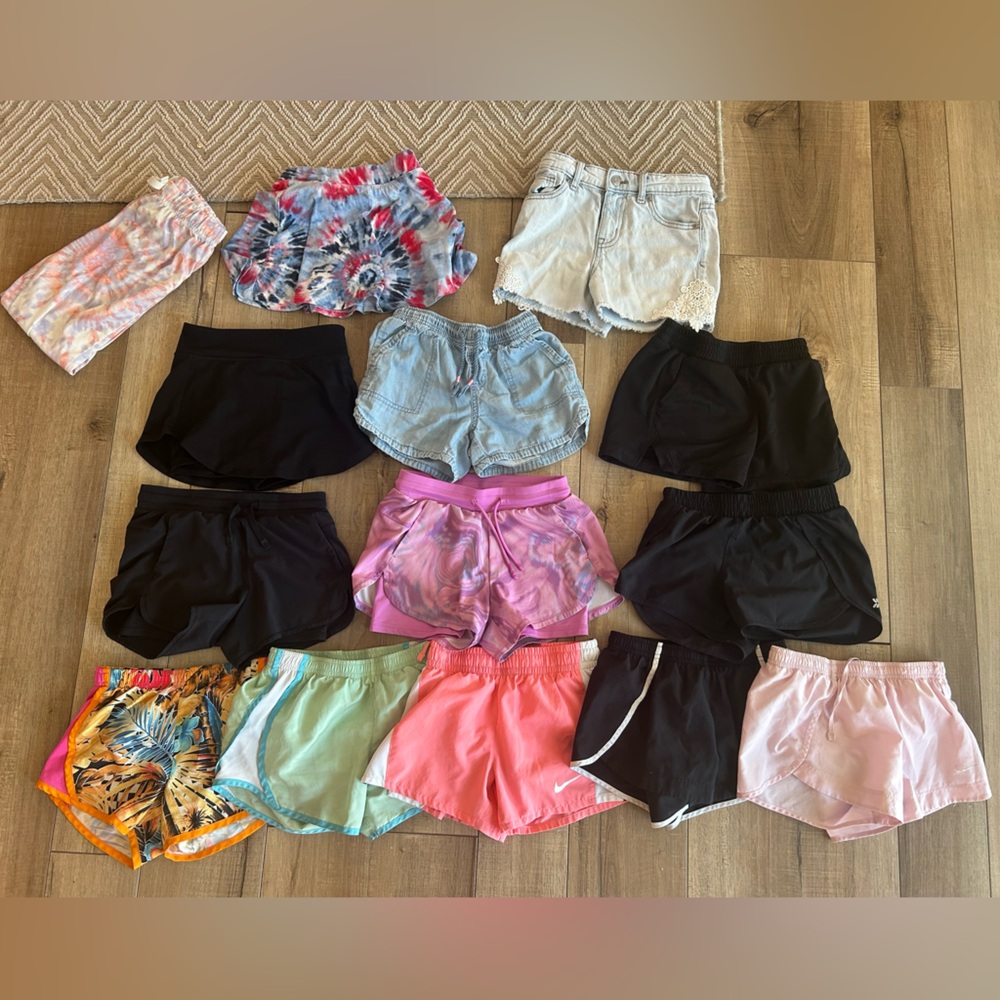 Nike, All in Motion, Old Navy, Cat&Jack Girls Shorts (6/7)